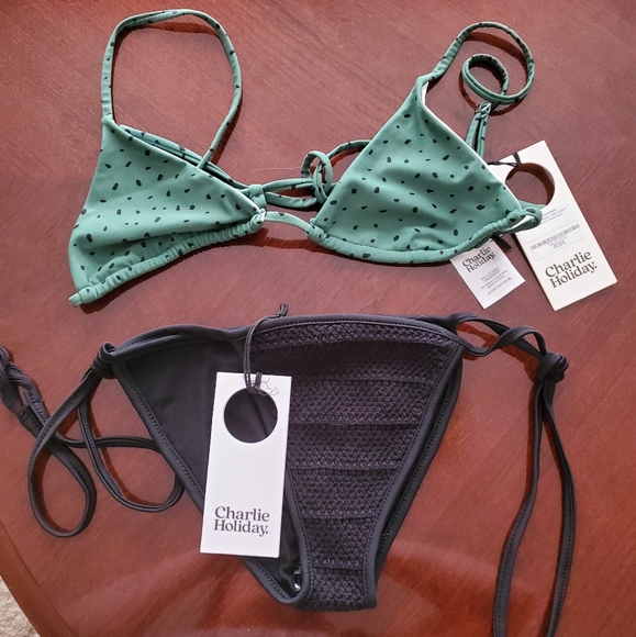 charlie holiday Other - Charlie Holiday 2 piece Bikini - Mint Chip